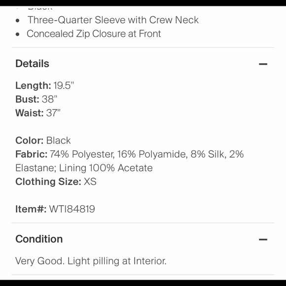 Tibi crop blouse - Picture 4 of 6